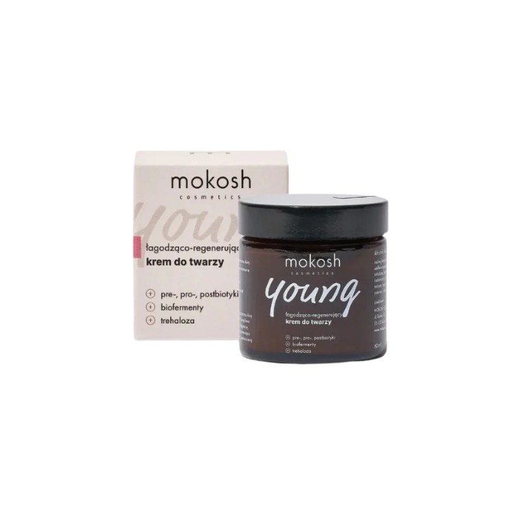 Mokosh Young Beruhigende und Regenerierende Gesichtscreme 60 ml