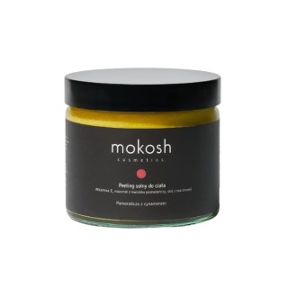 Peeling corporel au sel, orange et cannelle Mokosh 300 g