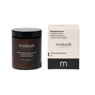 Mokosh Conditioner/Maske für dünnes und volumenloses Haar mit geringer Porosität Figa 180 ml
