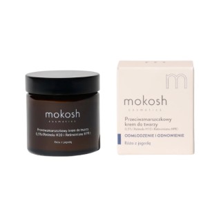 MokoshFace cream 5 % Retinol H10 and Retinoate HPR Rose 60 ml