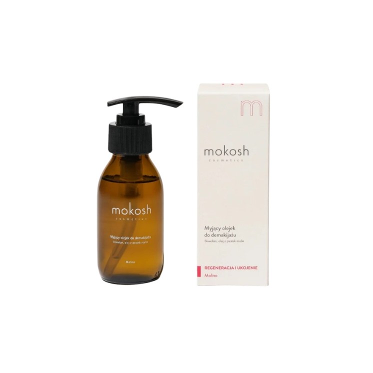Mokosh Himbeer-Reinigungsöl fürs Gesicht 100 ml