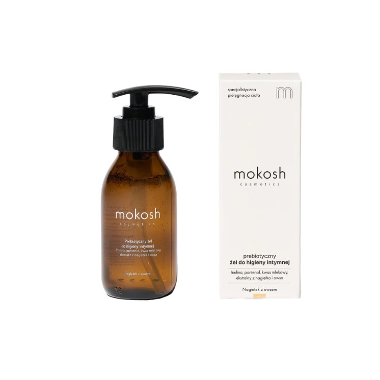 Gel intime prébiotique Mokosh au calendula et à l'avoine 100 ml