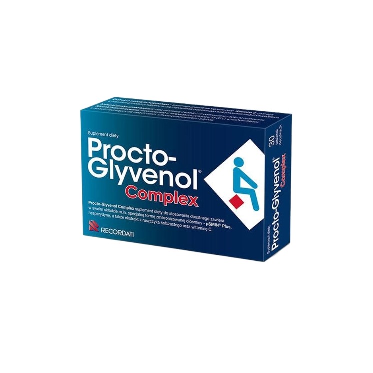 Complexe Procto-Glyvenol 30 comprimés