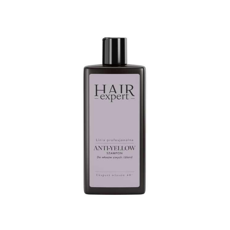 Hair Expert Anti-Yellow Szampon do włosów blond i siwych 280 ml