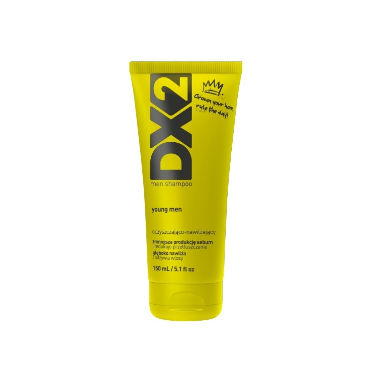 Shampoing nettoyant et hydratant DX2 Young Men pour hommes 150 ml