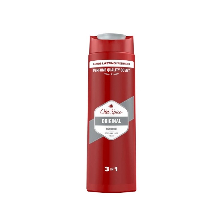 Old Spice Shower Gel and Shampoo 3 in 1 Orginal 400 ml