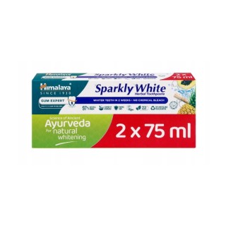 Зубна паста Himalaya Ayurveda Whitening Sparkly White 2 x 75 мл
