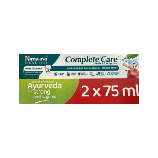 Dentifrice Himalaya Ayurveda Complete Care pour Gencives Irritées 2 x 75 ml