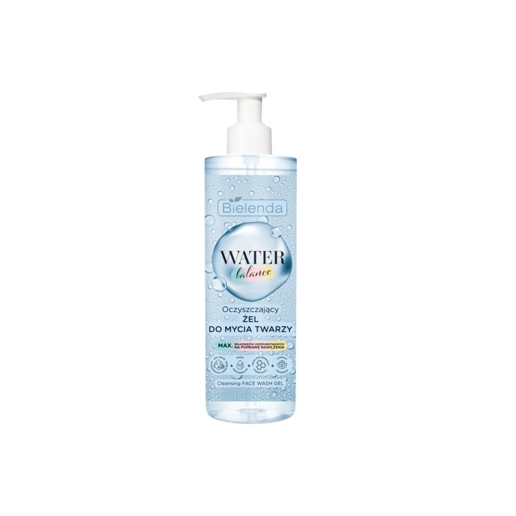 Gel nettoyant visage Bielenda Water Balance