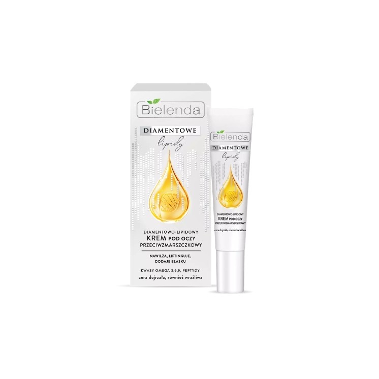 Bielenda Diamond Lipids Diamant-Lipid Anti-Falten Augencreme