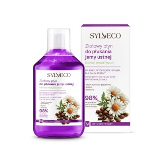 Bain de bouche orthodontique Sylveco Herbal 500 ml