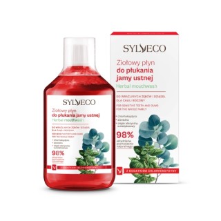Bain de bouche Sylveco Herbal à la chlorhexidine 500 ml