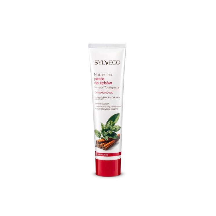 Sylveco natuurlijke kaneeltandpasta zonder fluoride 100 ml