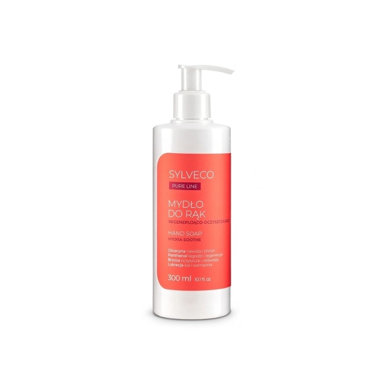 Savon pour les mains régénérant et nettoyant Sylveco Pure Line 300 ml