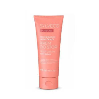 Crème pour les pieds régénérante et hydratante Sylveco Pure Line 75 ml