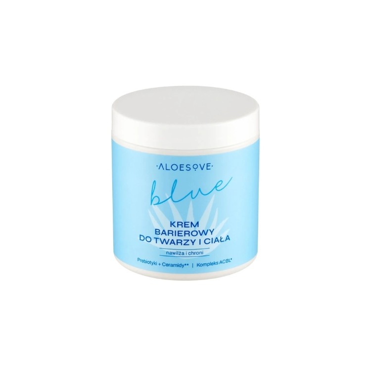 Aloesove Blue barrière gezichts- en lichaamscrème 250 ml