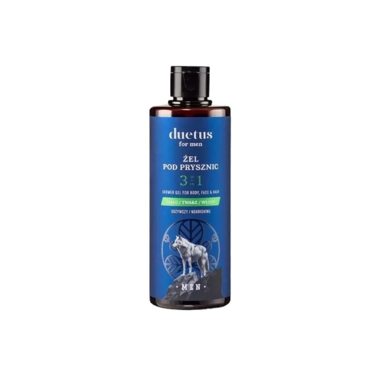 Duetus for Men 3w1 odżywczy Żel pod prysznic 300 ml