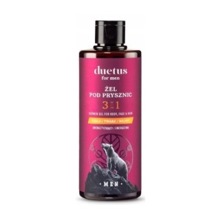 Duetus for Men Gel douche énergisant 3 en 1 300 ml