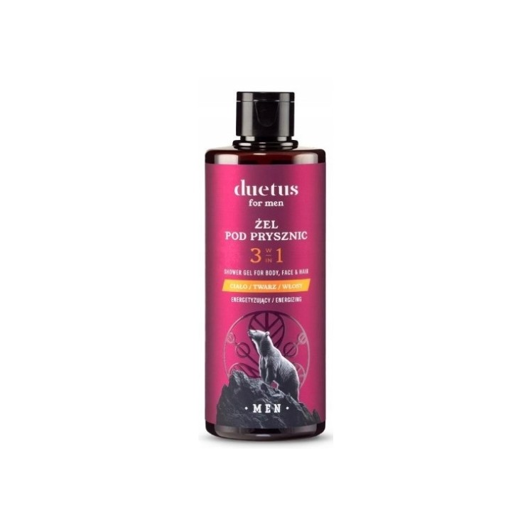 Duetus for Men 3-in-1 Energizing Shower Gel 300 ml
