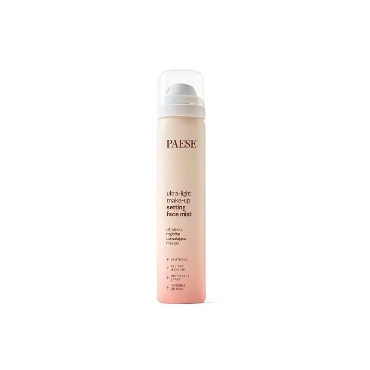 Brume fixatrice de maquillage ultra-légère Paese 75 ml