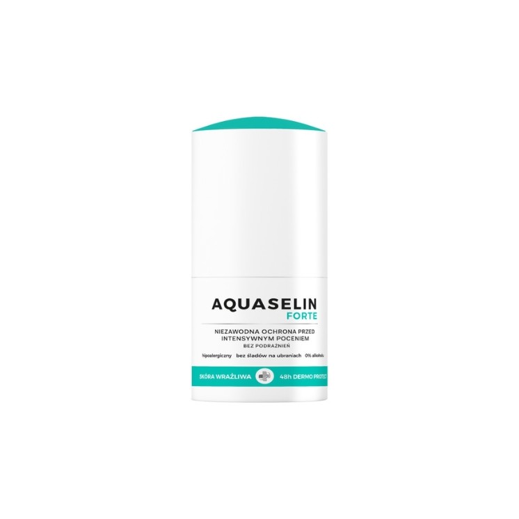 Aquaselin Forte Traitement anti-transpirant pour peaux sensibles Roll-on 50 ml
