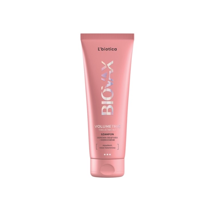 L'biotica BIOVAX Glamour Volumetry Treatment intensywnie nawilżający Szampon do włosów 200 ml