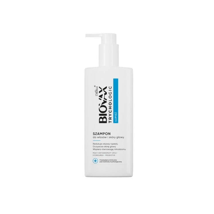 L'biotica BIOVAX Trychologic Dandruff Shampoo for hair and scalp 200 ml