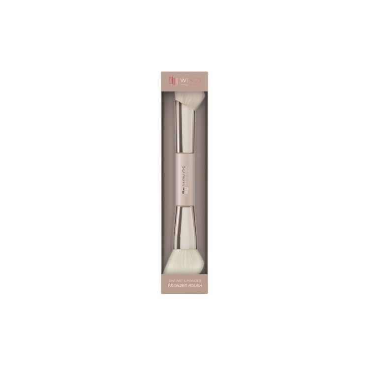 AA Wings of Color 2in1 Wet&Poder Bronzer Brush 1 piece