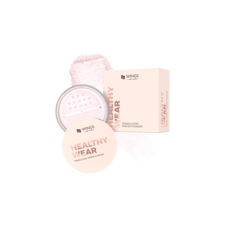AA Wings of Color Healthy Wear Loose Smoothing Powder /01/ Rozeachtig 8 g