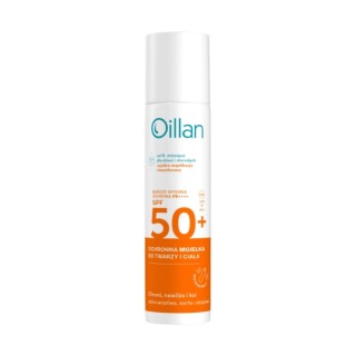 Oillan Protective Sunscreen Mist for Face and Body with SPF50 + for Sensitive Skin 75 ml