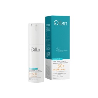 Oillan Hydrating lekki Krem nawilżający do skóry suchej i wrażliwej SPF50 50 ml