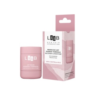 AA LAAB 100% Centella B12 Maska do ust Puddin' Formula Herstel & Vocht 15 g