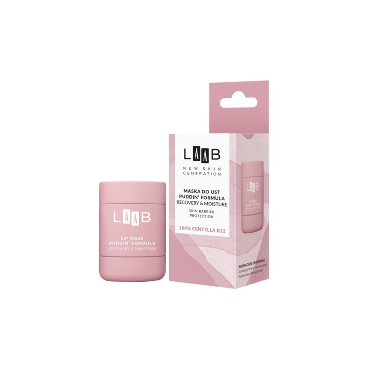AA LAAB 100% Centella B12 Maska do ust Puddin' Formula Recovery & Moisture 15 g