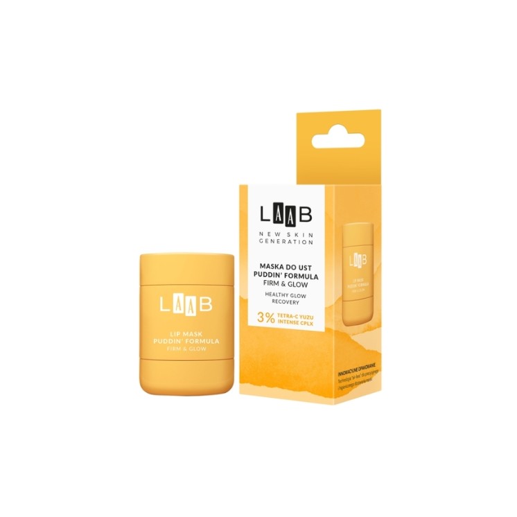 AA LAAB Tetra-C Yuzu Masque Visage Puddin' Formula Firm & Glow 15 g