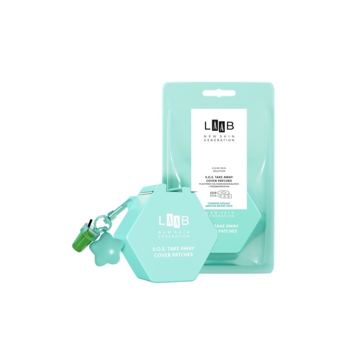 AA LAAB Clear Skin Solution SOS Take Away Cover Patches, pleisters voor onvolkomenheden en verkleuringen, 100 stuks
