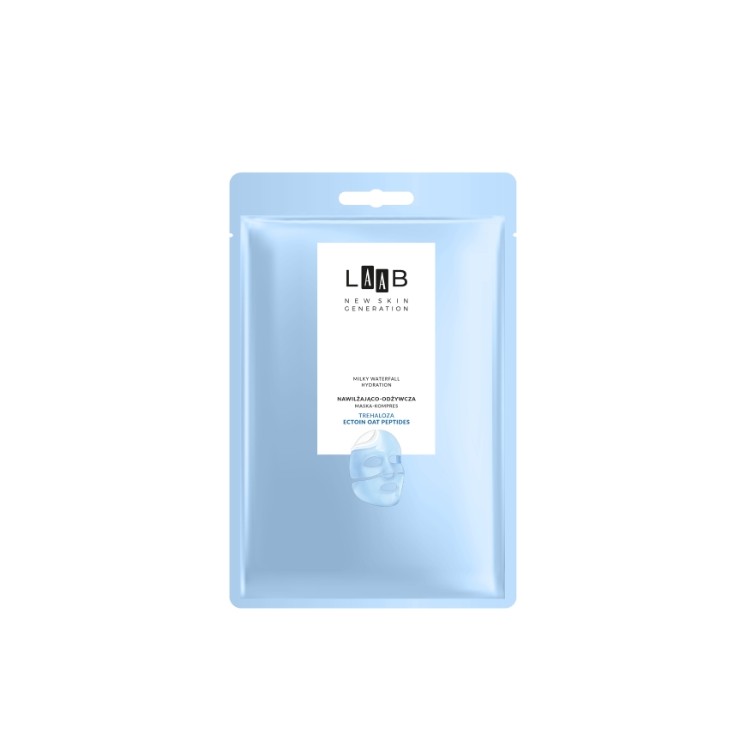 AA LAAB Milky Waterfall Hydration hydraterend en voedend gezichtsmasker-compress 1 stuk