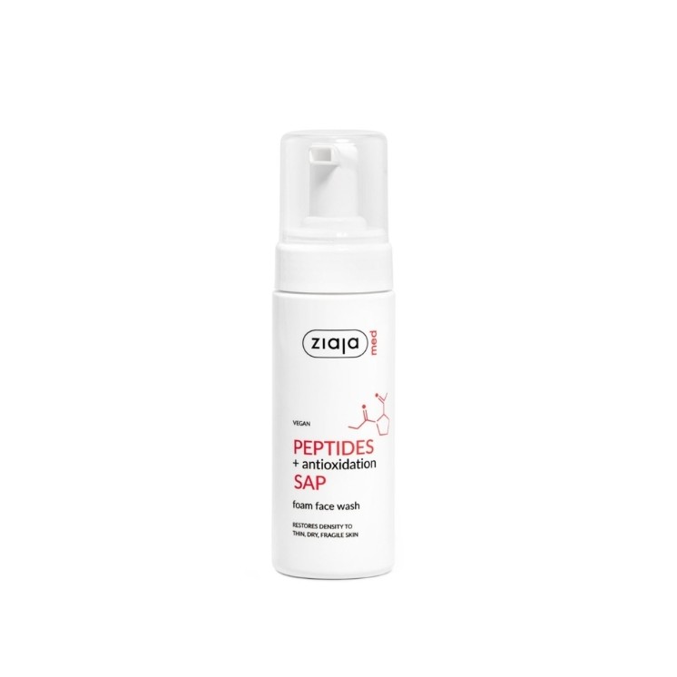 Ziaja Med Peptides Cleansing Face Foam with Antioxidants 150 ml