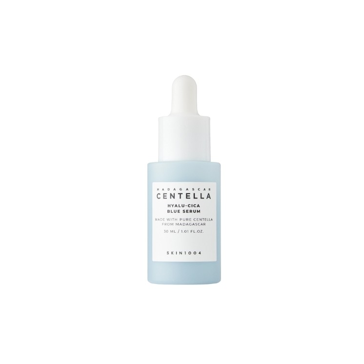 SKIN1004 Sérum à l'acide hyaluronique Blue Cica de Madagascar pour le visage, 30 ml