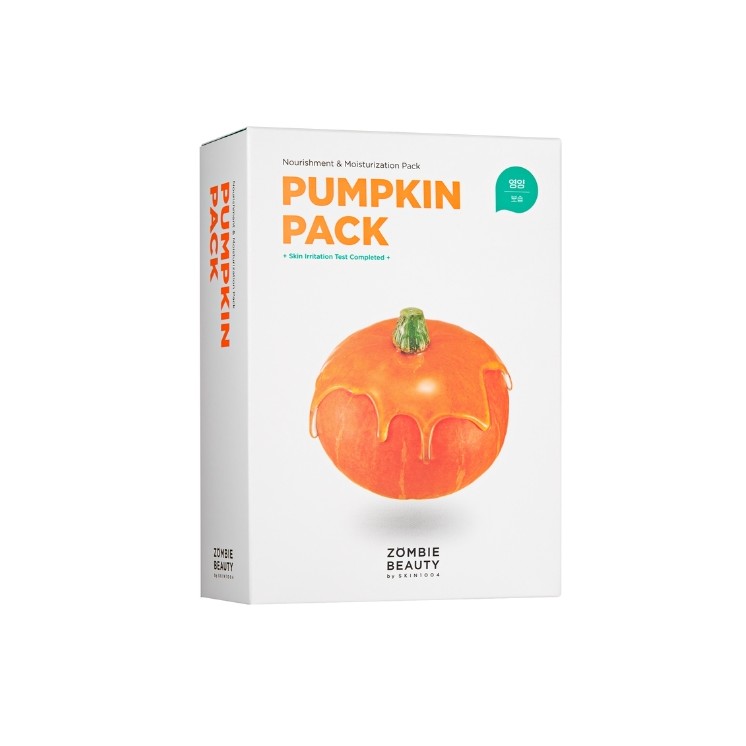 SKIN1004 Zombie Beauty Pumpkin Pack Set van voedende gezichtsmaskers 16 stuks x 4 g
