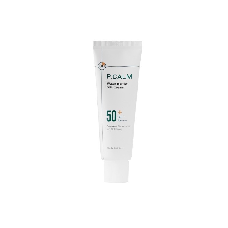 P. Calm Water Barrier Cream Solaire SPF50 PA++++ - Crème Hydratante Visage 50 ml
