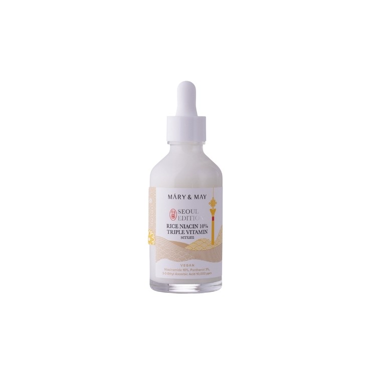 Mary&May Rijst Niacine 10% Drievoudig Vitamine Serum met Niacinamide 80 ml