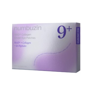 Numbuzin No.9 Patchs contour des yeux au Collagen NAD avec coenzyme NAD+ 5 pièces.