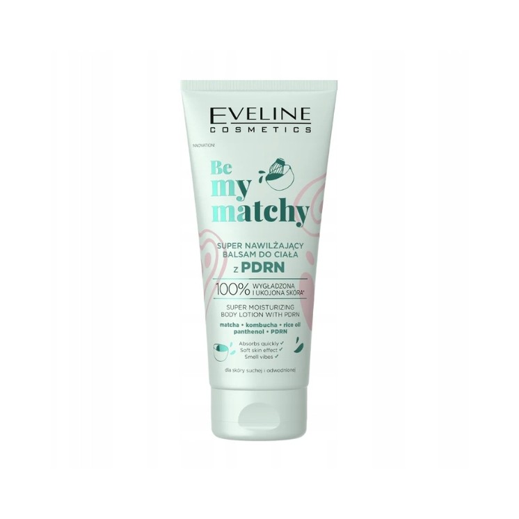 Lait corporel super hydratant Eveline Be My Matchy avec PDRN 200 ml