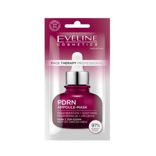 Masque visage en ampoules Eveline Face Therapy Professional avec PDRN 8 ml