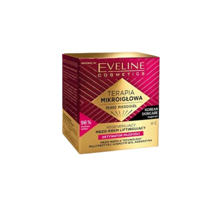 Crème méso-visage régénérante Eveline Microneedle Therapy Youth Activator 50 ml