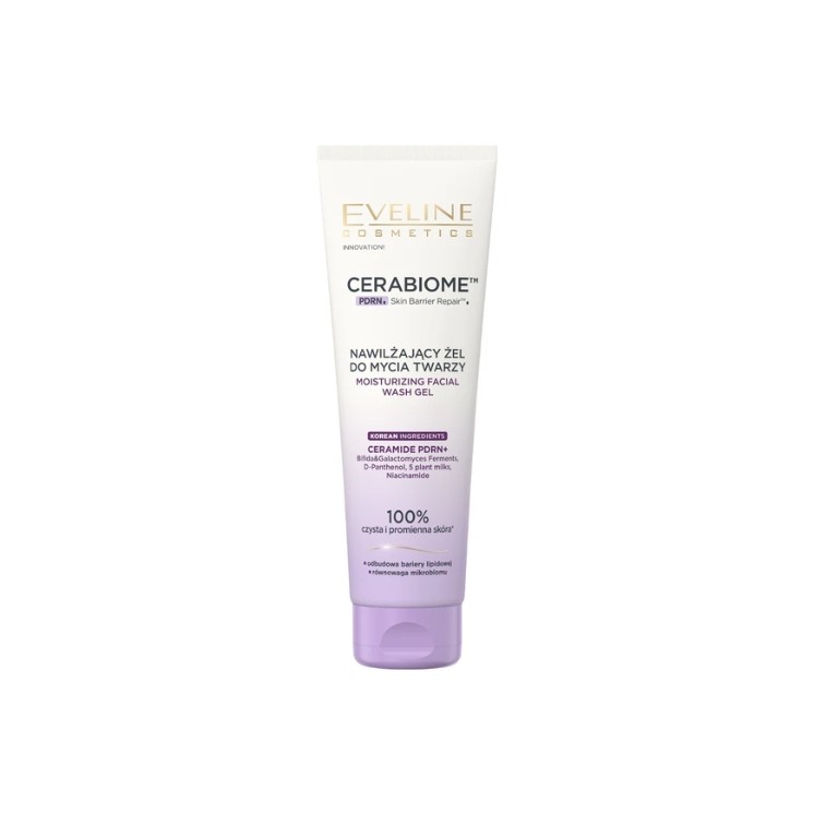 Gel nettoyant hydratant visage Eveline Cerabiome 140 ml