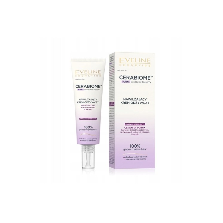 Crème visage hydratante et nourrissante Eveline Cerabiome 50 ml