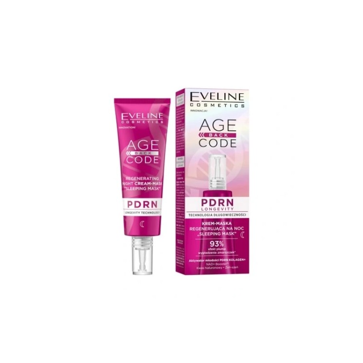 Masque-crème de nuit régénérant Eveline Age Back Code 50 ml