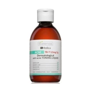 Bielenda Dr Medica Acne Dermatologische Tonifiërende Vloeistof voor Gezicht, Hals en Rug 250 ml