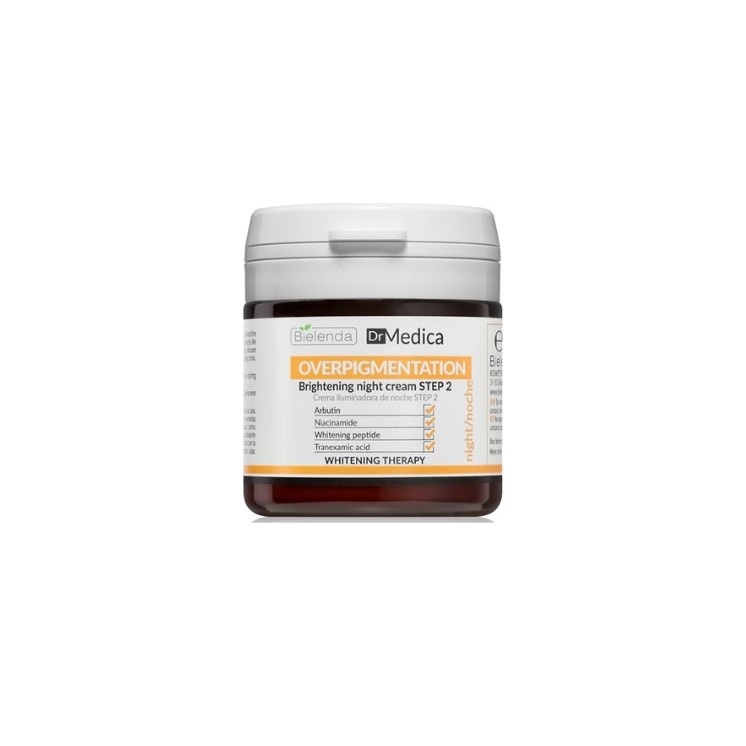 Bielenda Dr Medica OVERPIGMENTATION Verhelderende Nachtcrème voor het Gezicht 50 ml